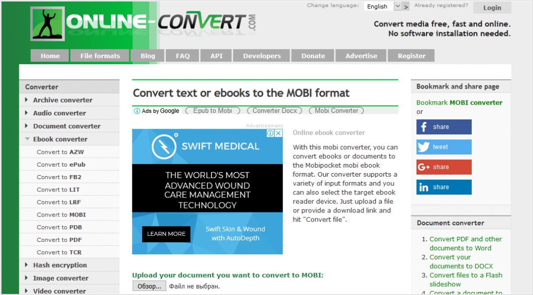 online convert ps to pdf